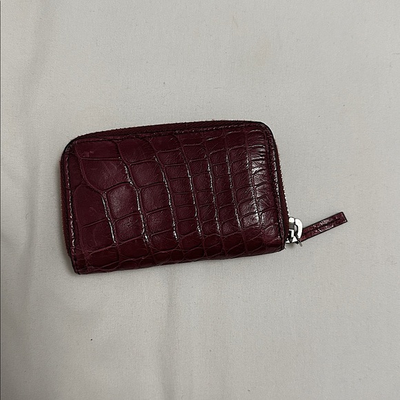 GUCCI CROC CARD HOLDER - Picture 1 of 4